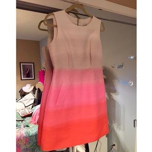 Pink ombré Diane Von Furstenberg dress size 8